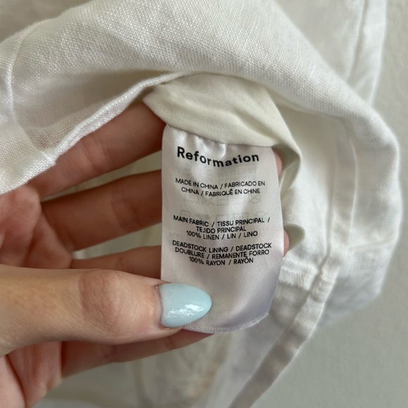 Reformation Reia Linen Dress - Picture 8 of 8